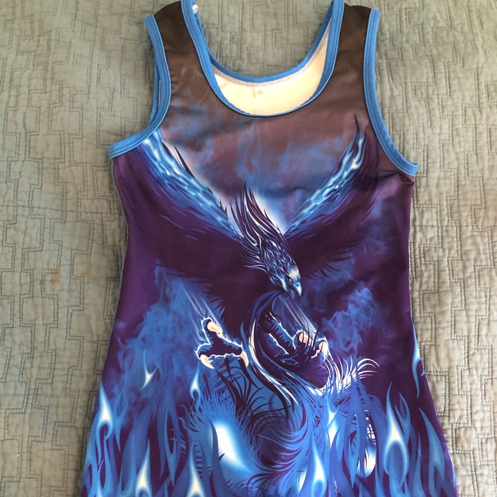 KO sports gear Phoenix wrestling singlet youth M